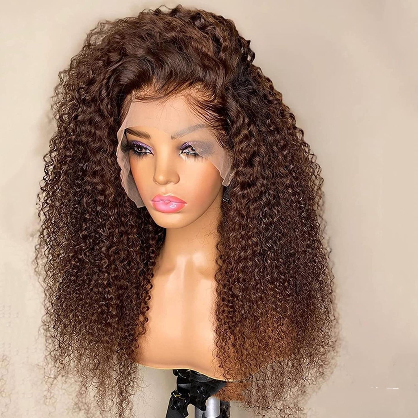 Big Lace Natural European And American Style Wig