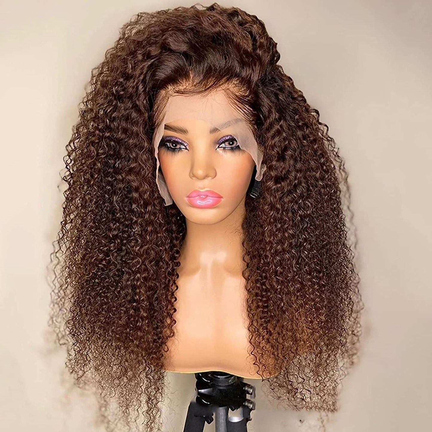 Big Lace Natural European And American Style Wig